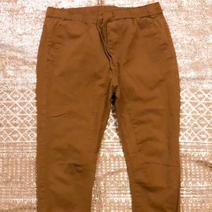 Pac Sun jogger style chinos